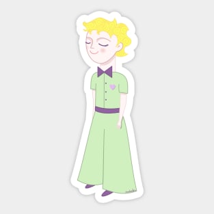 The cute prince Sticker